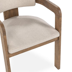 Labelle Tan Oak Dining Chair - Ornate Home