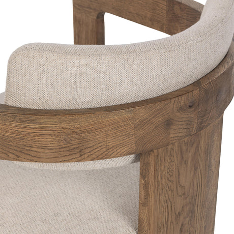 Labelle Tan Oak Dining Chair - Ornate Home