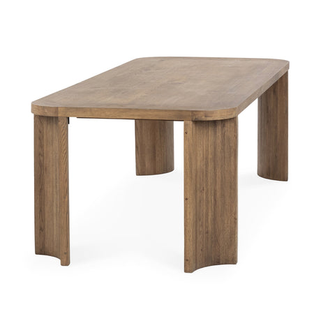 Labelle Tan Oak Dining Table - Ornate Home