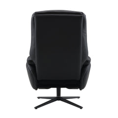 Labonita Gray Motıon Accent Chair W/Swivel & Ottoman - Ornate Home