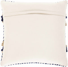 Labrador Navy Diamond Chevron Throw Pillow - Clearance - Ornate Home
