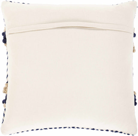 Labrador Navy Diamond Chevron Throw Pillow - Ornate Home
