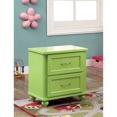 Lacey Apple Green Nightstand - Ornate Home