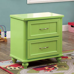 Lacey Apple Green Nightstand - Ornate Home