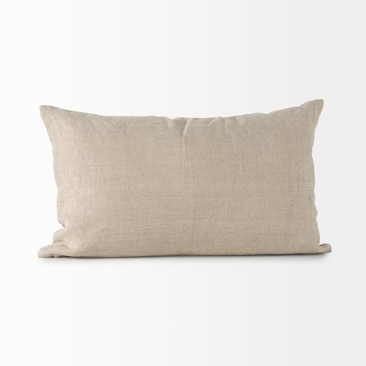 Lacey Beige/White 13x21 Decorative Pillow Cover