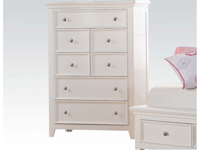 Lacey White Chest - Ornate Home