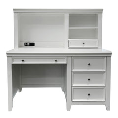 Lacey White Computer Desk - Ornate Home