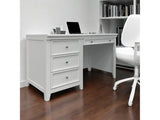 Lacey White Computer Desk - Ornate Home