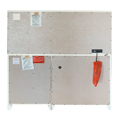 Lacey White Computer Hutch - Ornate Home