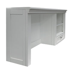 Lacey White Computer Hutch - Ornate Home