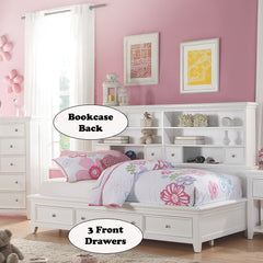 Lacey White Twin Daybed - Ornate Home