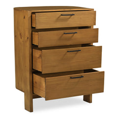 Lachlan Brown 4 Drawer Chest - Ornate Home