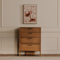 Lachlan Brown 4 Drawer Chest - Ornate Home