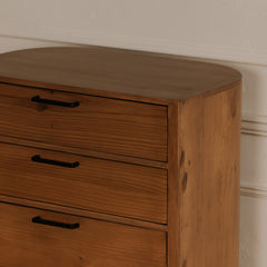 Lachlan Brown 4 Drawer Chest - Ornate Home