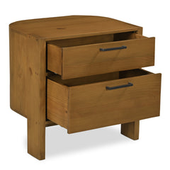 Lachlan Brown Nightstand - Ornate Home