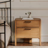 Lachlan Brown Nightstand - Ornate Home