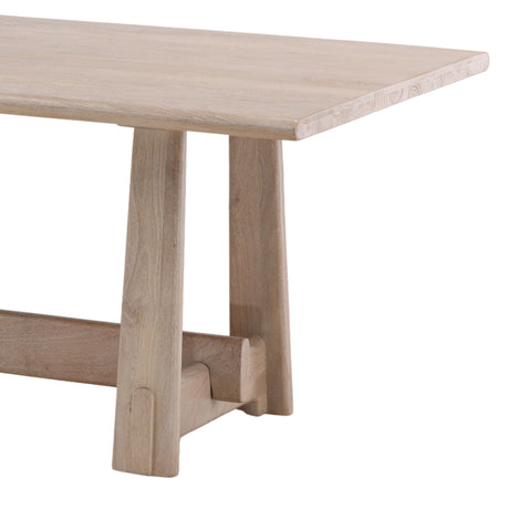 Lachlan Light Natural Dining Table - Ornate Home