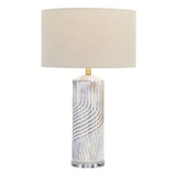 Lachlan White/Gold Table Lamp (Set of 2) - Ornate Home
