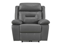 Laconia Dark Gray Power Reclining Chair - Ornate Home