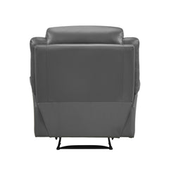 Laconia Dark Gray Reclining Chair - Ornate Home