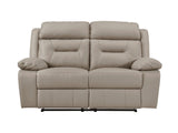 Laconia Latte Double Reclining Loveseat - Ornate Home