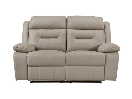 Laconia Latte Double Reclining Loveseat - Ornate Home