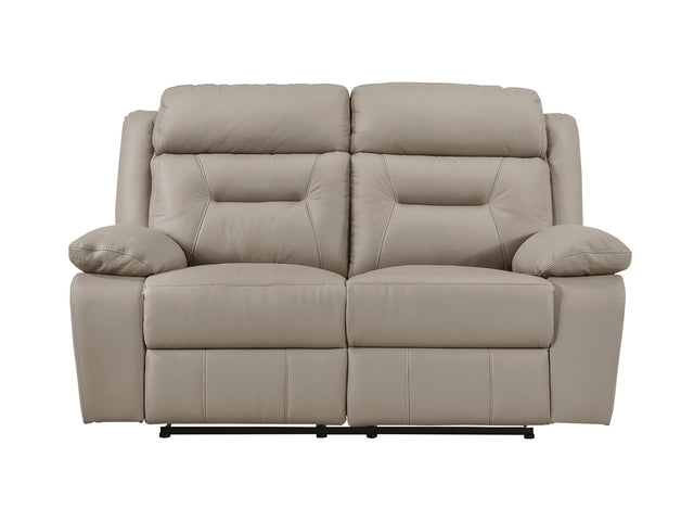 Laconia Latte Double Reclining Loveseat - Ornate Home