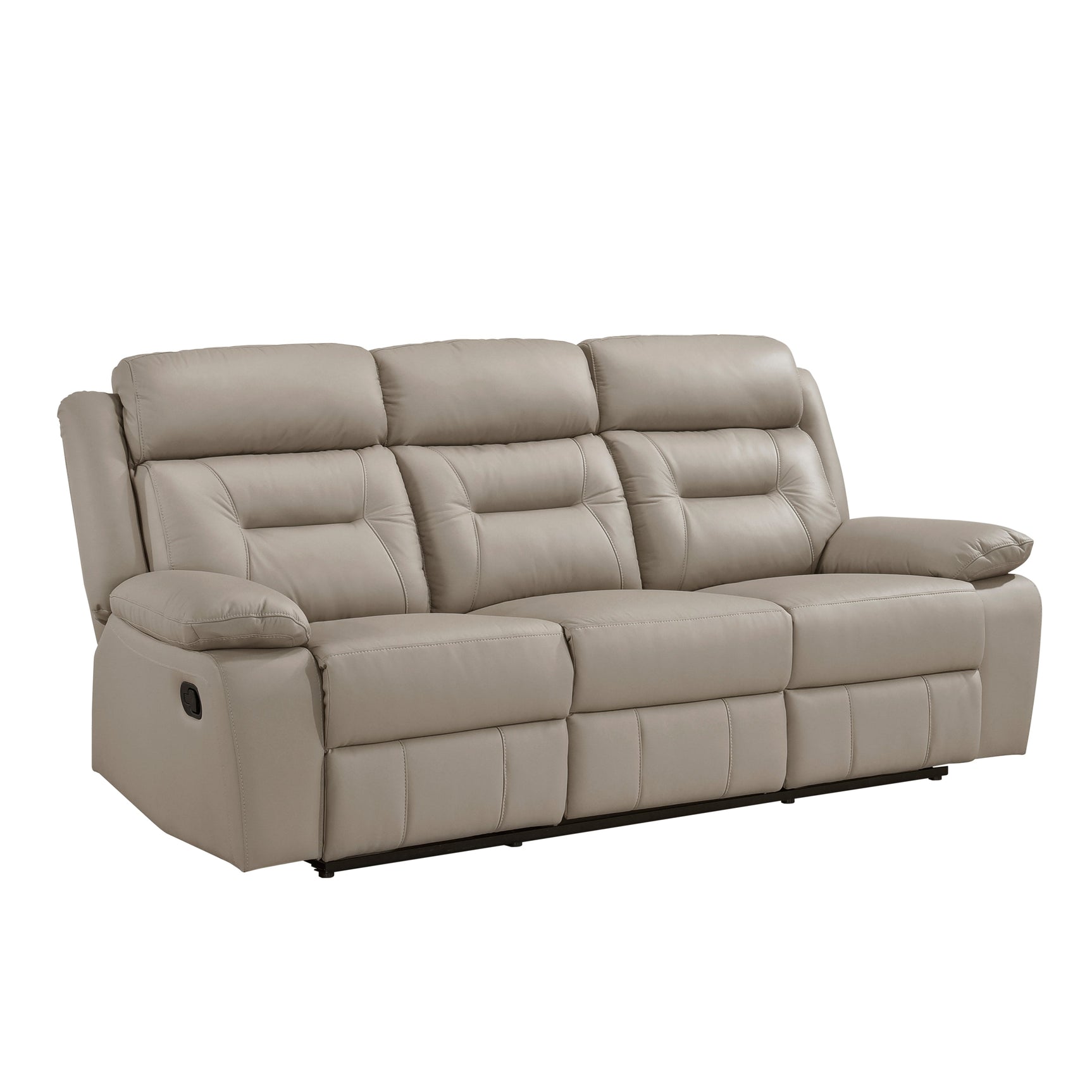 Laconia Latte Double Reclining Sofa - Ornate Home