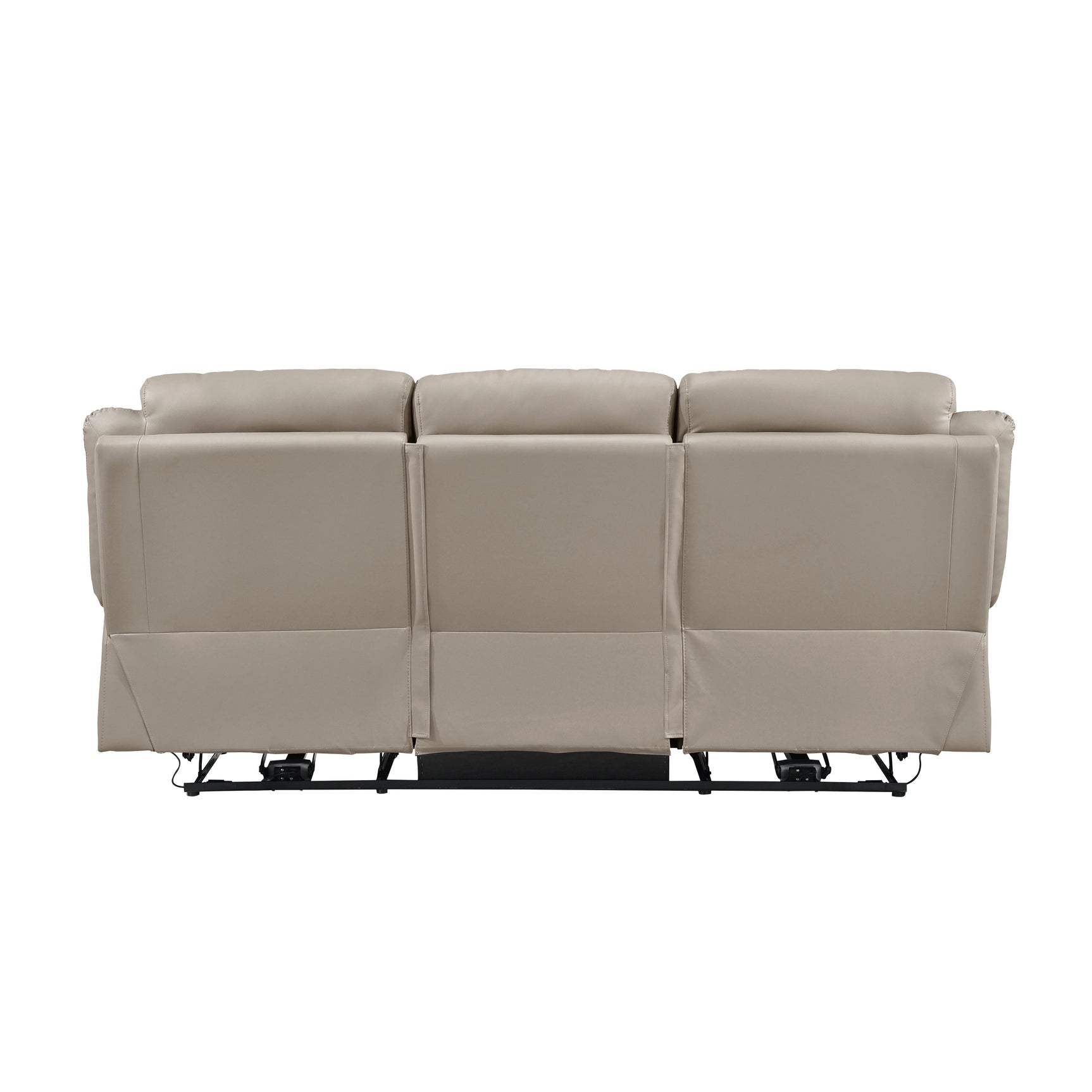 Laconia Latte Power Double Reclining Sofa - Ornate Home
