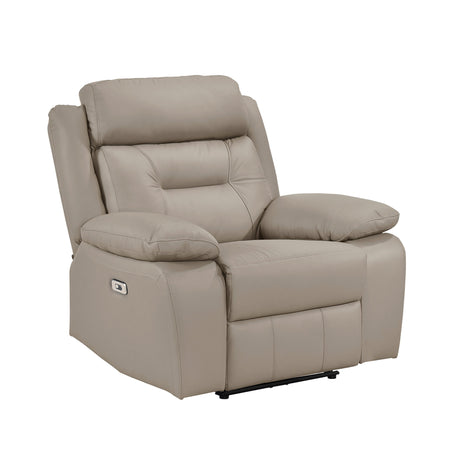 Laconia Latte Power Reclining Chair - Ornate Home