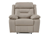Laconia Latte Reclining Chair - Ornate Home