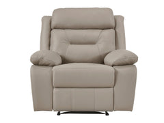 Laconia Latte Reclining Chair - Ornate Home