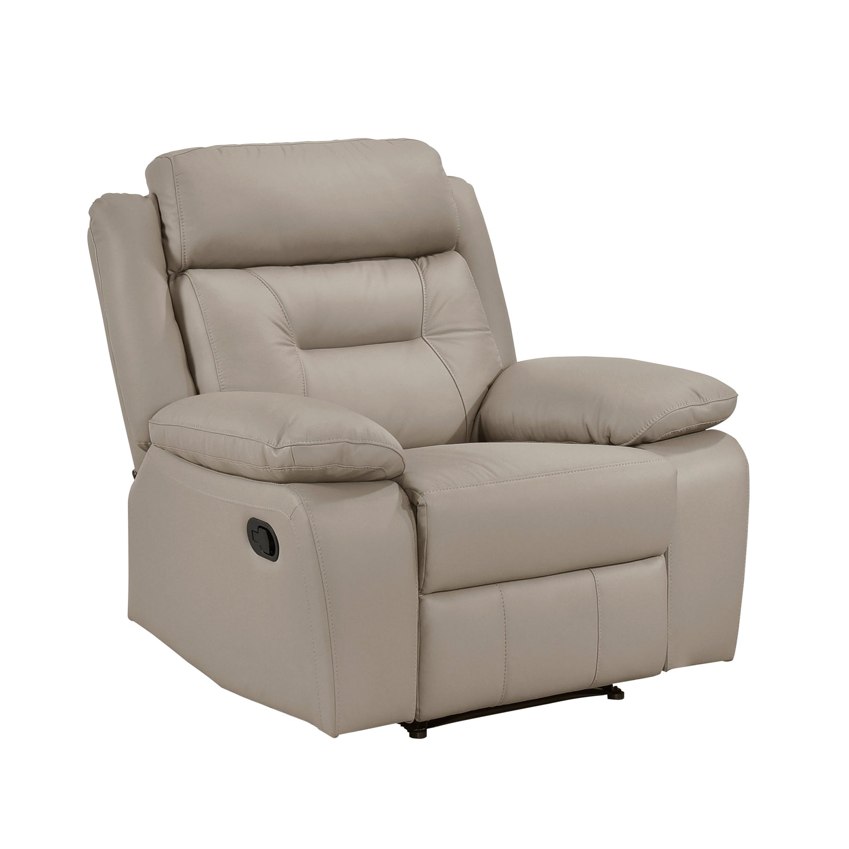 Laconia Latte Reclining Chair - Ornate Home