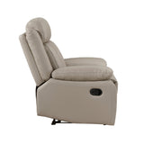 Laconia Latte Reclining Chair - Ornate Home
