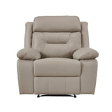 Laconia Latte Reclining Chair - Ornate Home