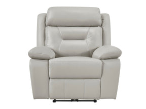 Laconia Silver Power Reclining Chair - Ornate Home