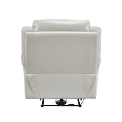 Laconia Silver Power Reclining Chair - Ornate Home