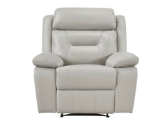 Laconia Silver Reclining Chair - Ornate Home