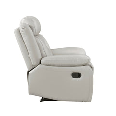 Laconia Silver Reclining Chair - Ornate Home