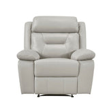 Laconia Silver Reclining Chair - Ornate Home