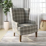 Lacroix Graphite Accent Chair - Ornate Home