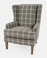 Lacroix Graphite Accent Chair - Ornate Home