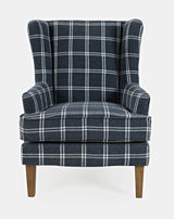 Lacroix Navy Accent Chair - Ornate Home