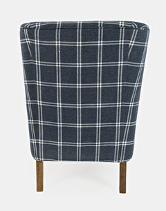 Lacroix Navy Accent Chair - Ornate Home