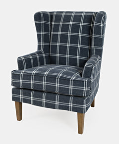Lacroix Navy Accent Chair - Ornate Home