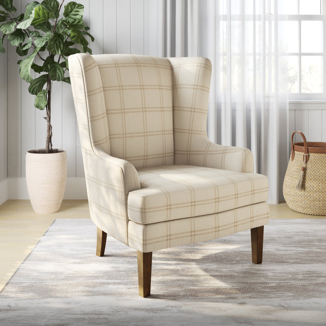 Lacroix Parchment Accent Chair - Ornate Home
