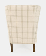 Lacroix Parchment Accent Chair - Ornate Home