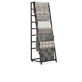 Ladder Black Display Rack - Ornate Home