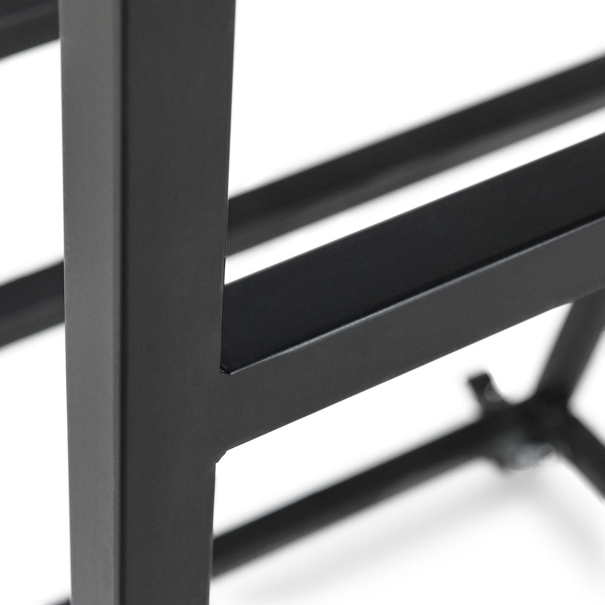 Ladder Black Display Rack - Ornate Home