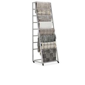 Ladder Silver Display Rack - Ornate Home
